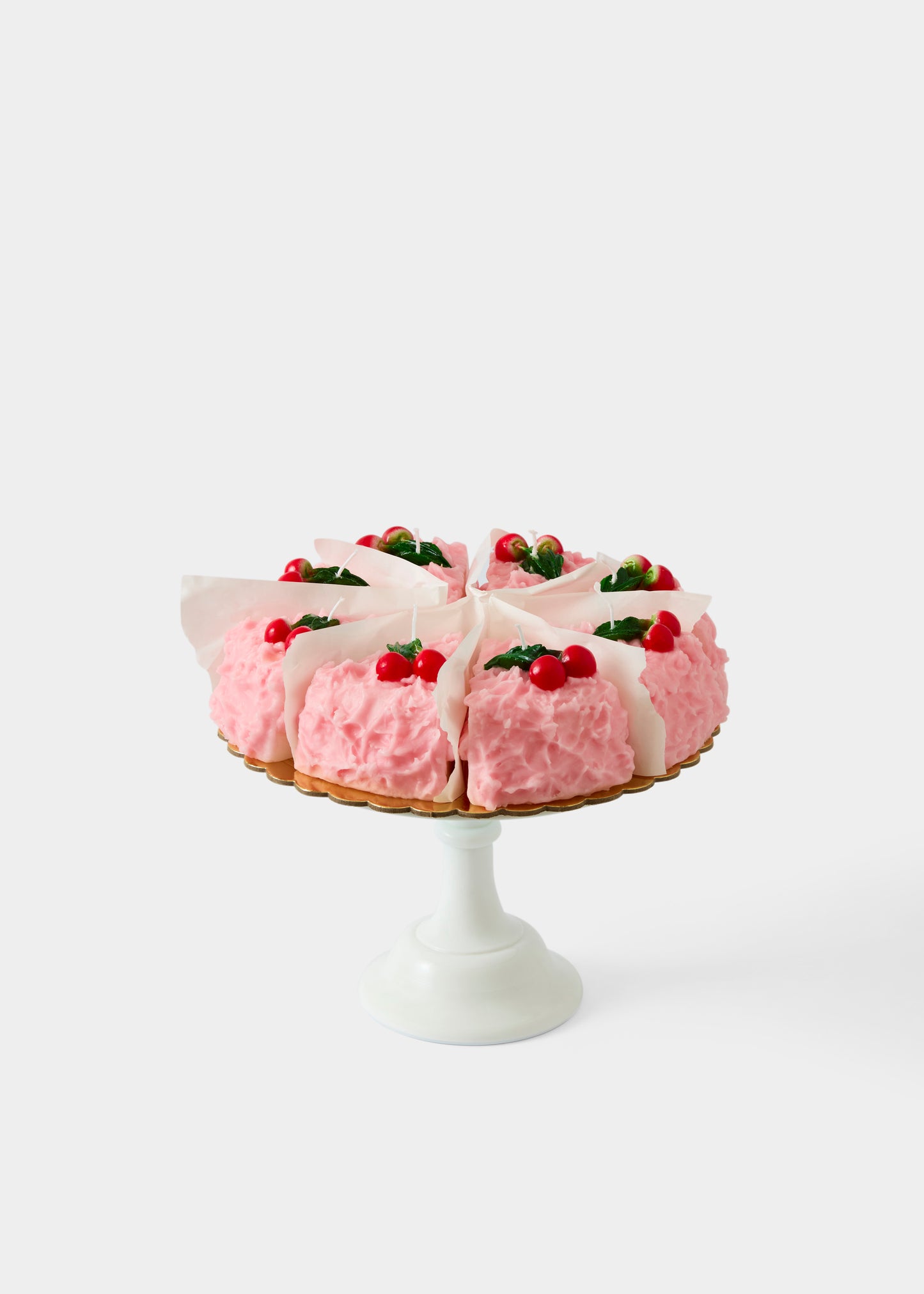 Torta Fette Cherry Cake Slice