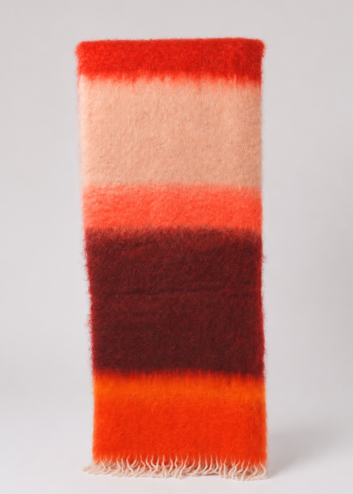 MOHAIR THROW-MULTI COLOURED