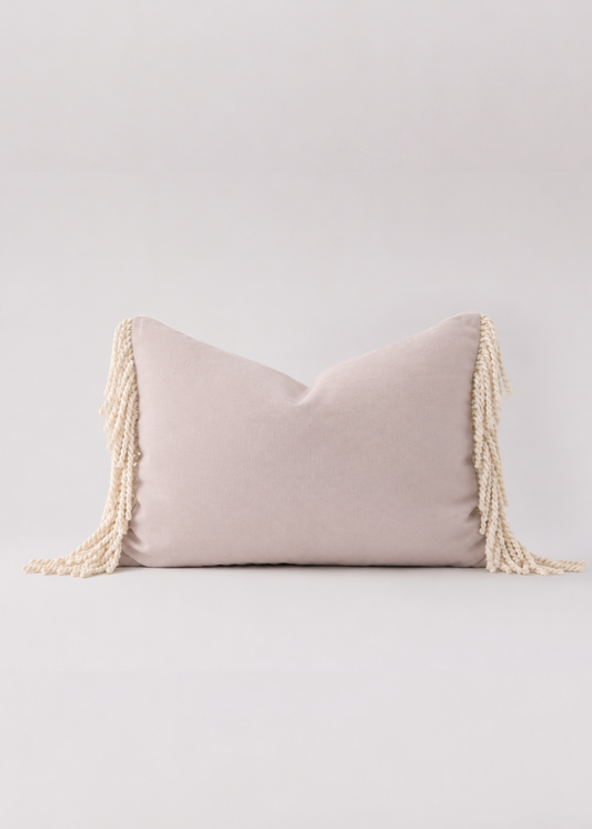 FRINGE LUMBAR-LILAC-40X60 CM