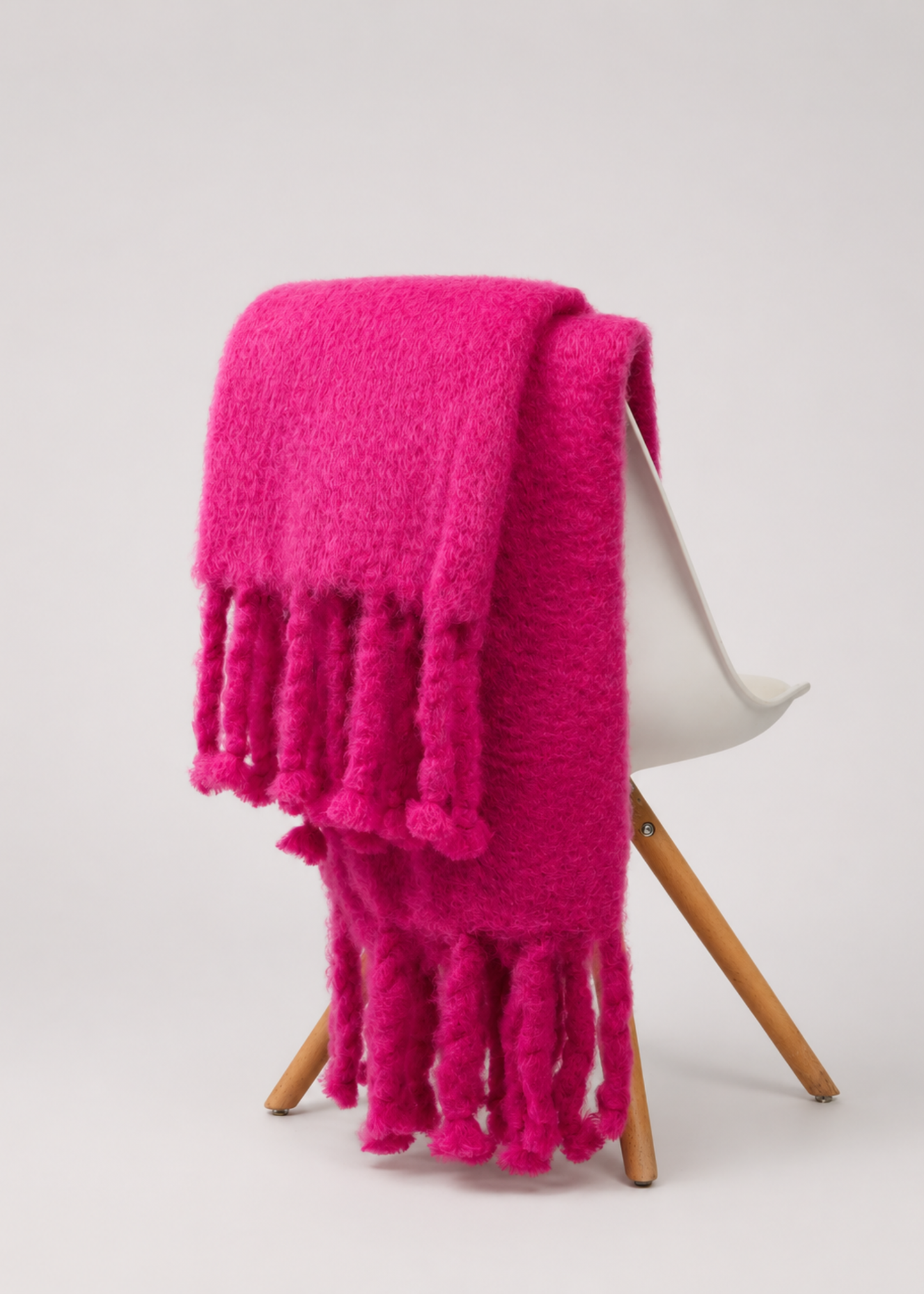 MOHAIR THROW