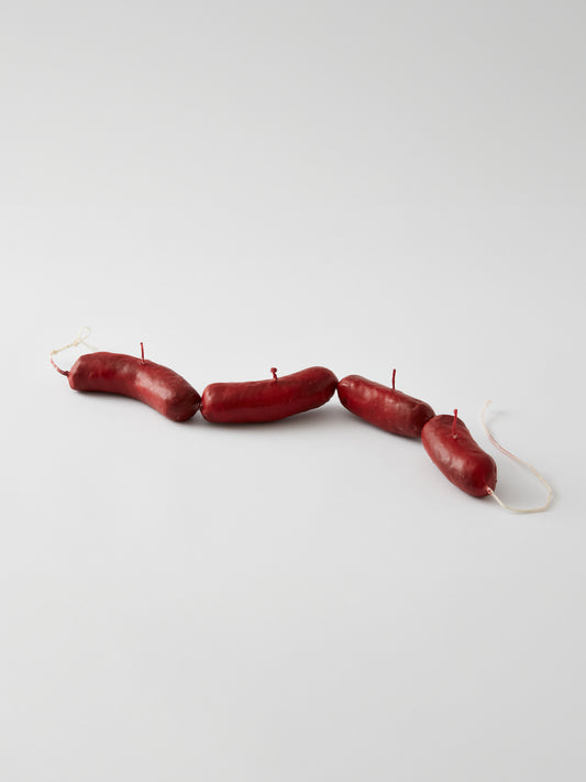 String of Sausages Candle