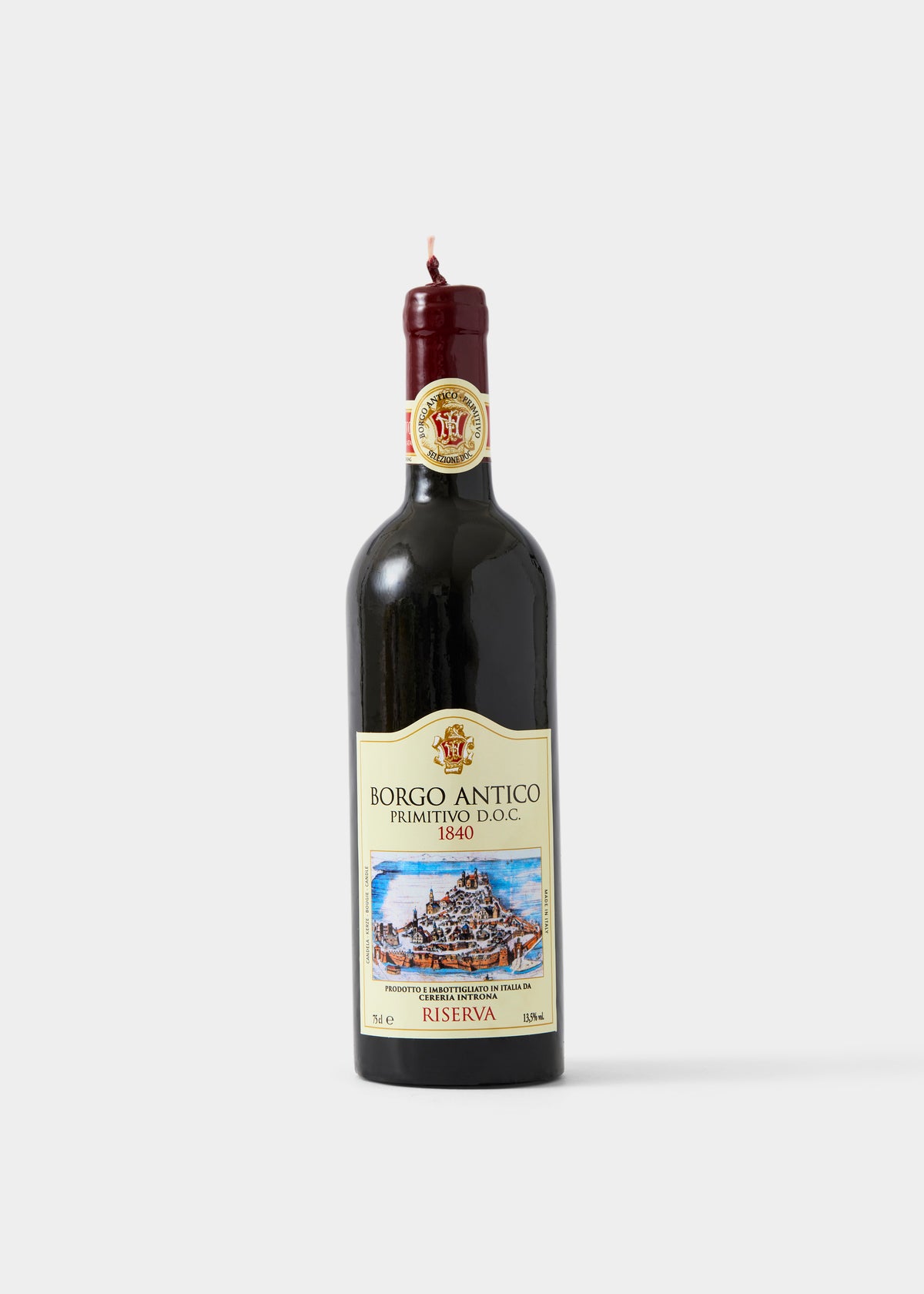 Primitivo Wine Bottle