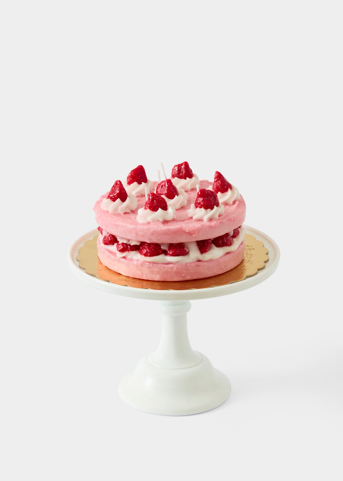 Strawberry Sponge Cheesecake