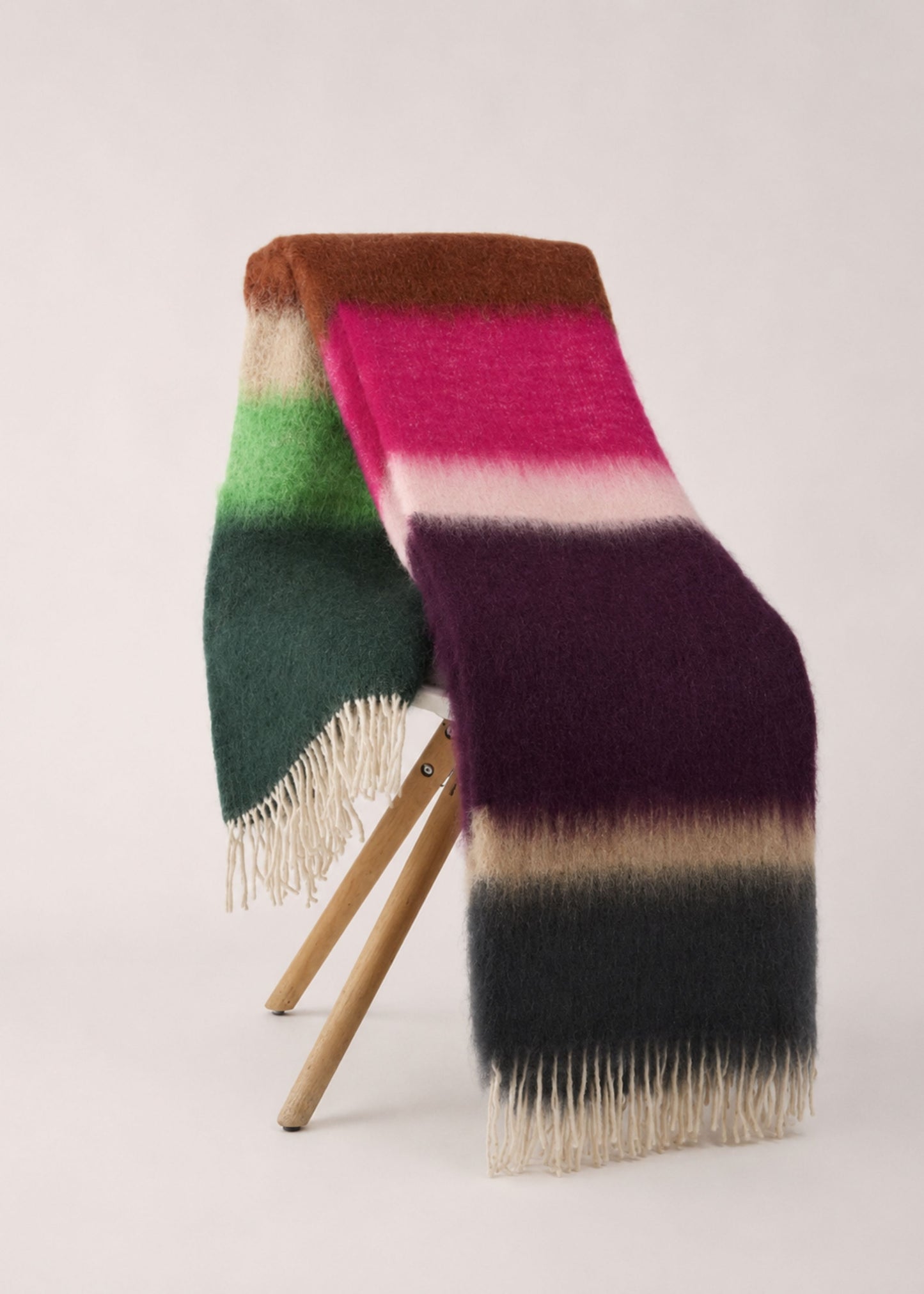 MOHAIR THROW